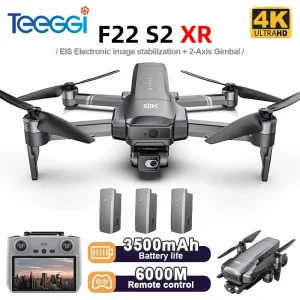 F22 S2 XR PRO+ GPS Professional Drone With 4K EIS Camera