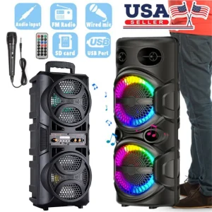 3000W Portable Bluetooth Speaker Sub woofer